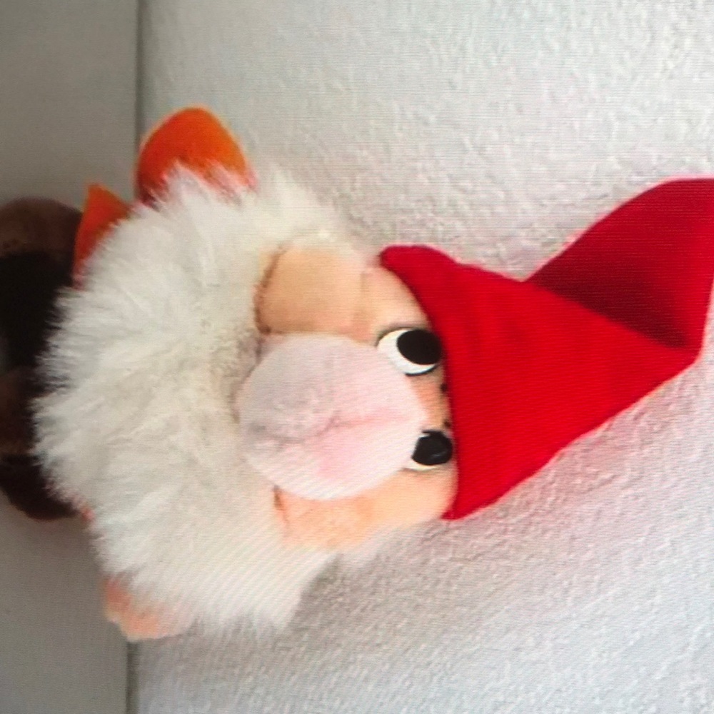 Vintage Disneyland Snow White dwarf Grumpy Plush stuffed animal